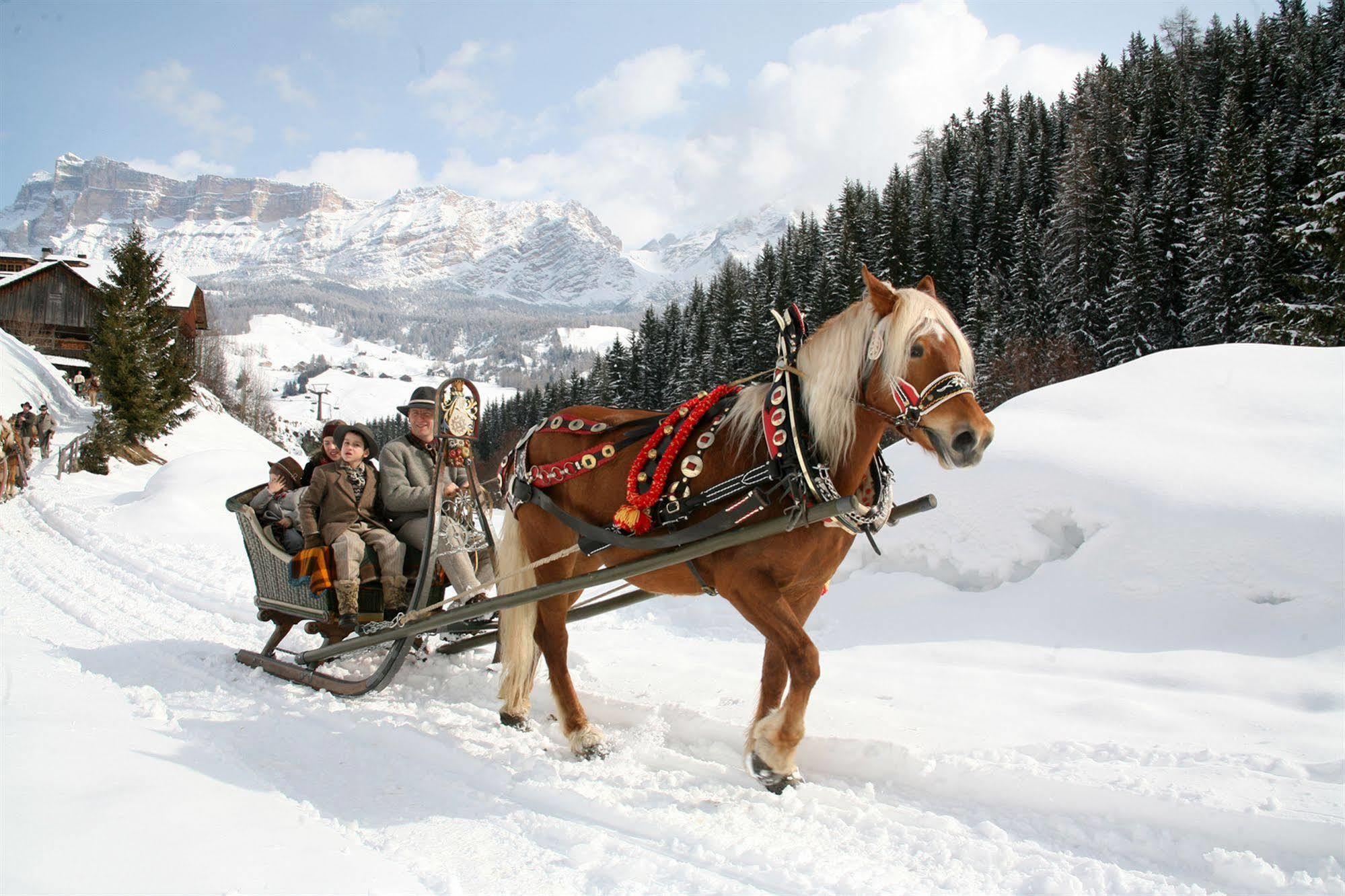 Hotel Ciasa Ai Pini San Cassiano  Eksteriør bilde